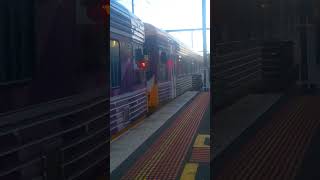 556 Frankston service arriving on platform 3 melbournetrains train railway trainspotting [upl. by Freudberg507]