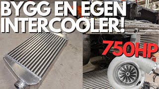 5 E46 Turbo DCT Bygger en intercooler för 750hk [upl. by Aidnac]