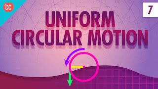 Uniform Circular Motion Crash Course Physics 7 [upl. by Nabetse]