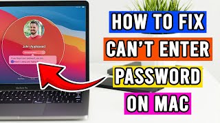 How to Fix Cant Enter Password Login on Mac  Stuck Login Mac [upl. by Sorkin]