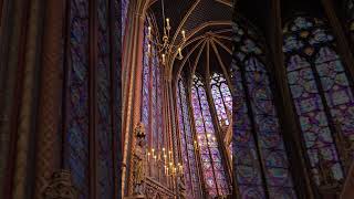 SainteChapelle  Paris France [upl. by Eusadnilem628]