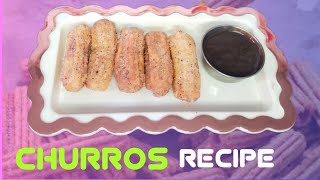 how to make at home churros recipe [upl. by Oakie]