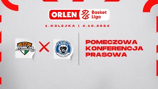 Konferencja prasowa Zastal Zielona Góra  Anwil Włocławek [upl. by Meil47]