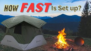 Easy QuickBest Pop up Tent Gazelle T4 Overland Edition [upl. by Enia]