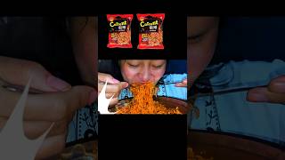 Spicy 😋😋 noodles  current noodle eating  gurung eating channel  mukbamg video [upl. by Mackey]