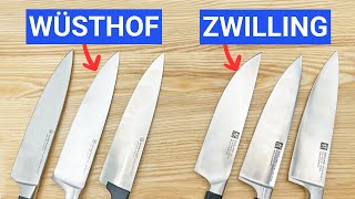 Wusthof vs Zwilling The REAL Differences After Testing Both For Years [upl. by Lorilee]