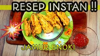 RESEP JAMUR ENOKI CRISPY [upl. by Hametaf276]