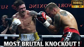 Mairis Briedis vs Oleksandr Usyk Full Highlights  KNOCKOUT  Best Boxing Moment 2024 HD [upl. by Trillby]