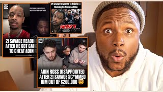 21 SAVAGE ROBBED ADIN ROSS LIVE ON STREAM “ I DIDN’T KNOW WE WAS LIVE “ [upl. by Hawthorn]