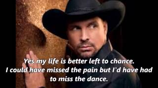 Garth Brooks  The Dance With Lyrics [upl. by Alric]