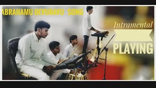 Abrahamu devudavu song 🎵 Instrumental playing  Samuel pandu live for christ  hosannaofficial [upl. by Atthia364]