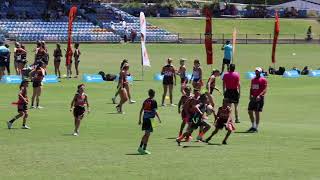 U10 Oztag Nationals Final 2024  Tigers vs Wolverines [upl. by Rybma]