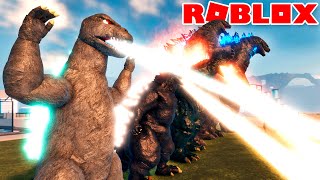 EVOLUÇÃO DO BAFO ATÔMICO DO GODZILLA 19542021  ROBLOX [upl. by Kyla620]