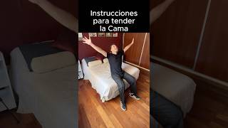 Instrucciones Para Tender la Cama 🛌 gastiobeide youtubeshorts shorts [upl. by Carlo]