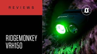 CARPologyTV  RidgeMonkey VRH150 USB Rechargeable Headtorch Review [upl. by Edahs]