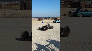 Hot rods on the beach drag racing TROG 2024 Wildwood Nj dragracing sanddrags raceofgentlemen [upl. by Anivle119]