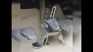 Car Pedal lock Security Clutch Pedal Brake Pedal Auto Pedal Lock [upl. by Iffar163]