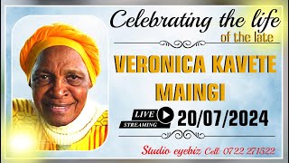 Fare Thee Well Our Matriarch VERONICA KAVETE MAINGI [upl. by Airlee454]