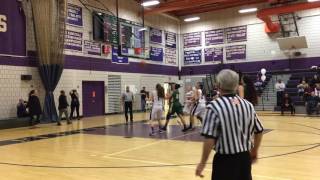 Peyton Steinman sets Pittsfield High School girls basketball scoring record [upl. by Aleuname]