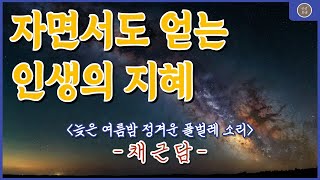 🌙 늦여름 밤 힐링  채근담 명언 모음  자연의 소리 인생명언 지혜 좋은글 인생한줄 [upl. by Edette]