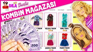 Barbie Kombin Challenge Kombin Mağazası Dila Kent [upl. by Arba]