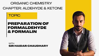 Preparation of Formaldehyde amp Formalin Laboratory Preparation  industrial preparation [upl. by Ueih199]