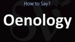 How to Pronounce Oenology CORRECTLY [upl. by Stroud558]