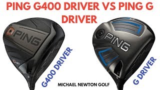 DRIVER TEST Ping G410 vs G400 [upl. by Gally93]