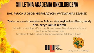 Zanieczyszczenie powietrza w Polsce – stan regionalne różnice trendy [upl. by Lyram]