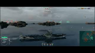 3 Games playing the top 3 broken CVs in Ranked Indomitable Kaga Chkalov World of Warships [upl. by Thirion]