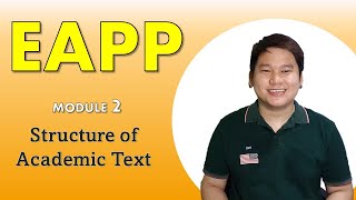 EAPP in TAGLISH Ep2  Structure of Academic Texts [upl. by Kir]