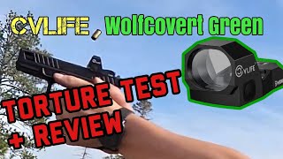 CVLife WolfCovert Green Reticle 6moa [upl. by Anneehs454]