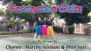 Fascination Waltz Line Dance  Demo amp Count [upl. by Yboj]