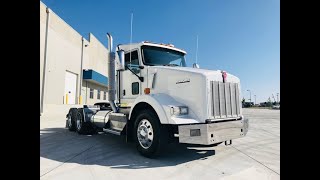 2014 Kenworth T800 Extended Day Cab 485 hp ISX Cummins 13 sp [upl. by Atoiyanap]