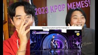 The Most Iconic Kpop moments in 2023 Reaction😎 [upl. by Cinemod]