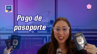 CÓMO PAGAR EL PASAPORTE VENEZOLANO 2024 [upl. by Stefanie]