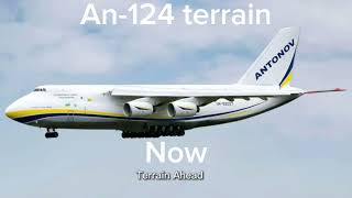 An124 terrain alarm old and now [upl. by Lewap431]