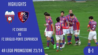 FC Chiasso VS FC OriglioPonte Capriasca 4a Lega Promozione 2324 [upl. by Zanahs]