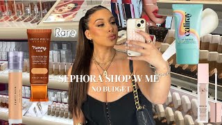 SHOP WITH ME AT SEPHORA  NO BUDGET  Sephora Haul [upl. by Ertnod]