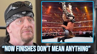 Undertaker On Protecting His Finisher [upl. by Hanyaz]