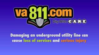 VA State Corporation Commission National 811 Day PSA [upl. by Eyaf647]