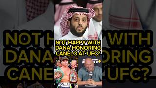 Why Turki May Not be Happy with Canelo Being Honored at UFC [upl. by Croydon]