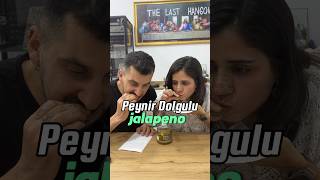 Peynir Dolgulu jalapeno Turşu Denedik [upl. by Neirol]