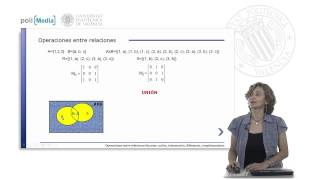 Operaciones entre relaciones binarias Unión intersección diferencia complementario  523  UPV [upl. by Faria]