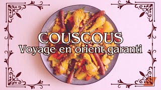 Le couscous qui régalera toute la famille 🍲 [upl. by Estey]