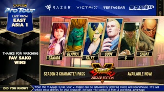 East Asia 1 Top 8  Capcom Pro Tour Online 2018 [upl. by Shir]