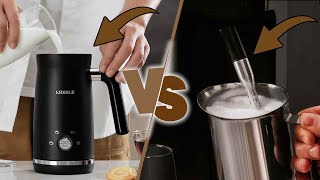 Milk Frother vs Steam Wand Which Is Better for Perfect Coffee [upl. by Ynnub497]