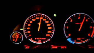 BMW F10 530d Xdrive N57 258ps acceleration 0200 [upl. by O'Rourke188]