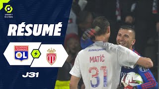 OLYMPIQUE LYONNAIS  AS MONACO 3  2  Résumé  OL  ASM  20232024 [upl. by Sanfourd599]