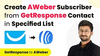 How to Create AWeber Subscriber from GetResponse Contact in Specified List  GetResponse to AWeber [upl. by Gabriellia]